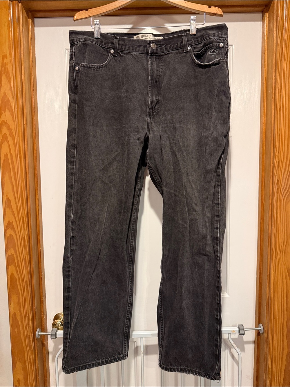 Harley-Davidson Black Straight Jeans